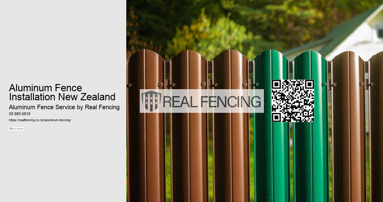 Aluminum Fence Installation New Zealand