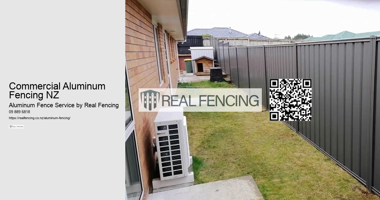 Commercial Aluminum Fencing NZ