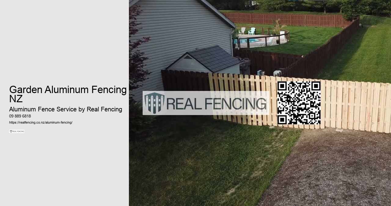 Garden Aluminum Fencing NZ