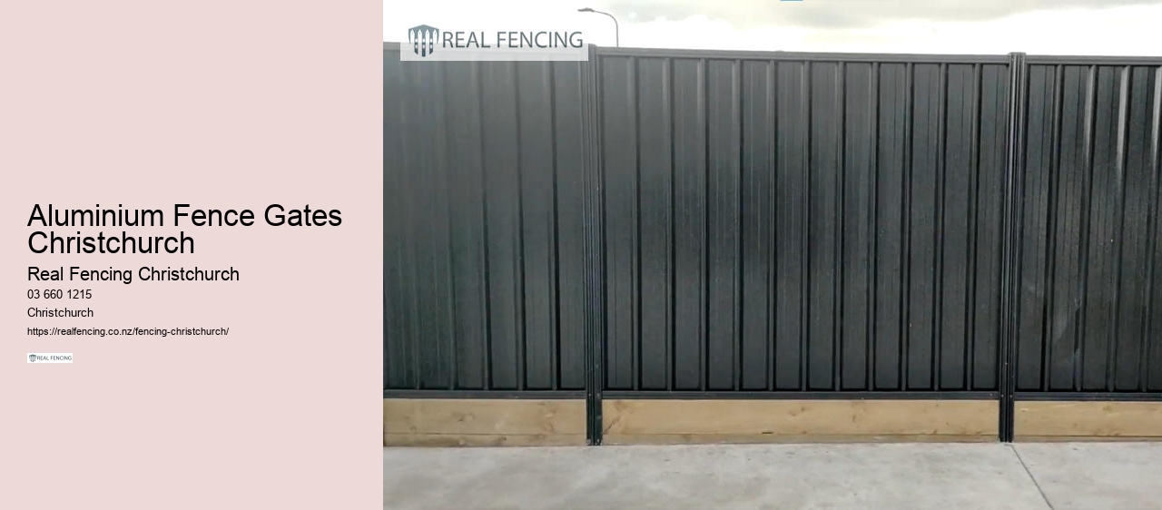 fencing companies christchurch