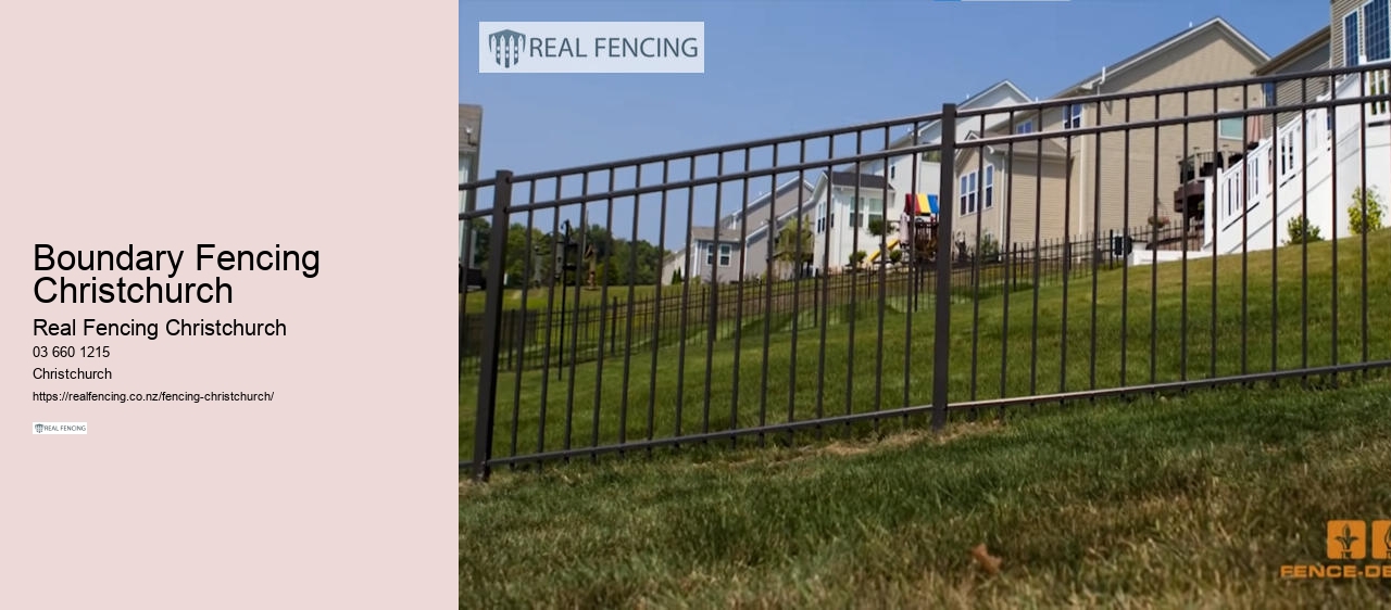 pvc fencing chch