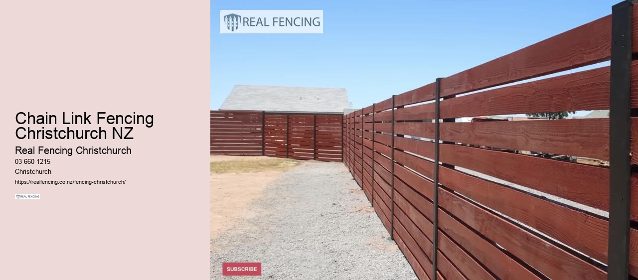 Chain Link Fencing Christchurch NZ