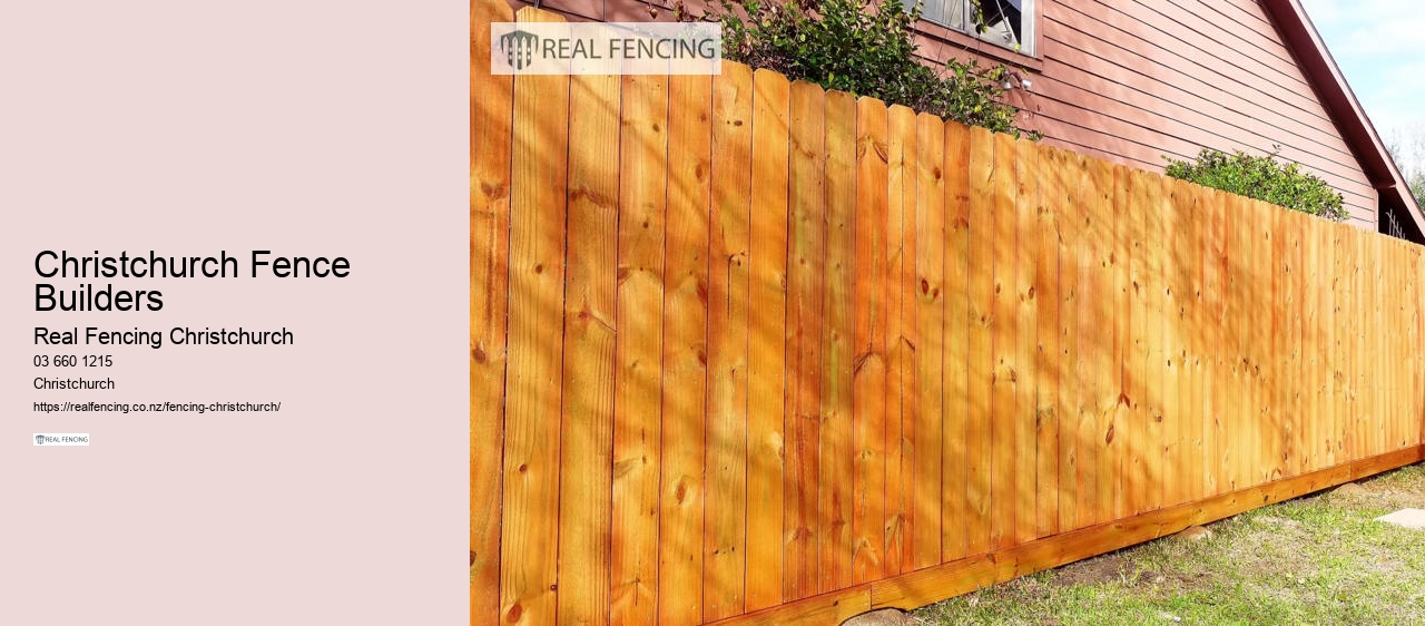 Christchurch Fence Builders