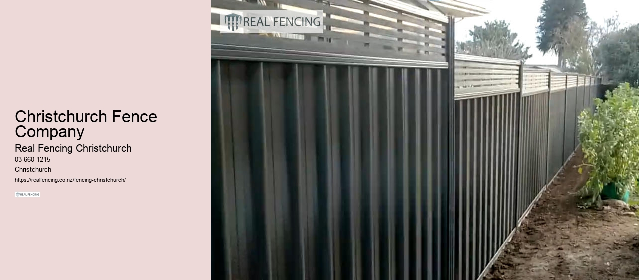 Christchurch Fence Company