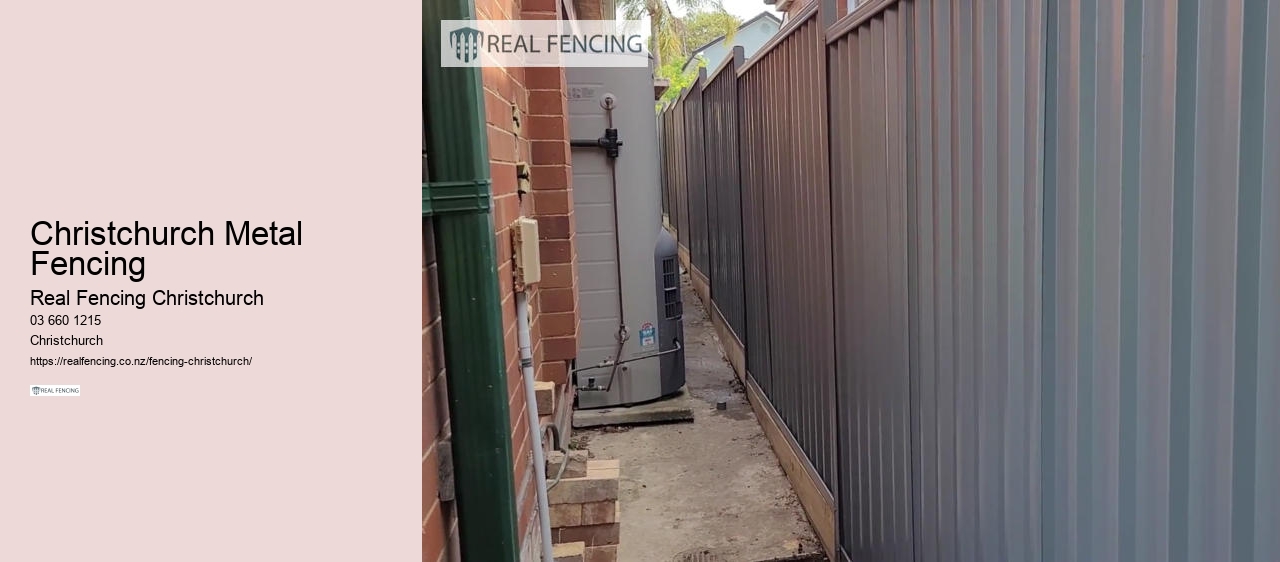 Christchurch Metal Fencing