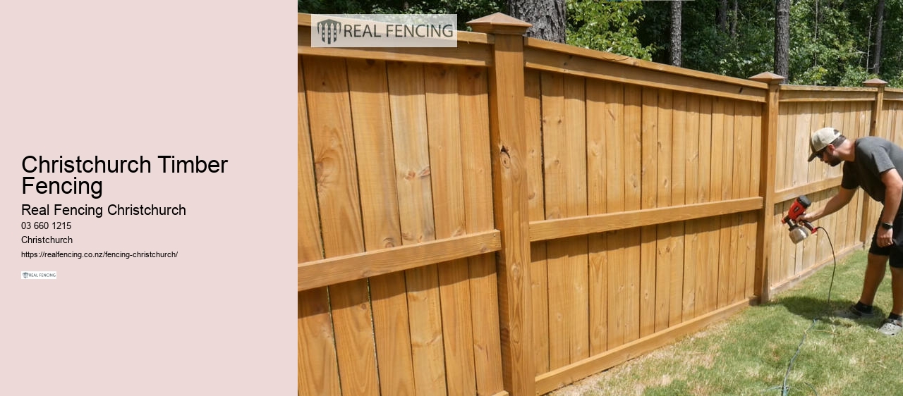 Christchurch Timber Fencing