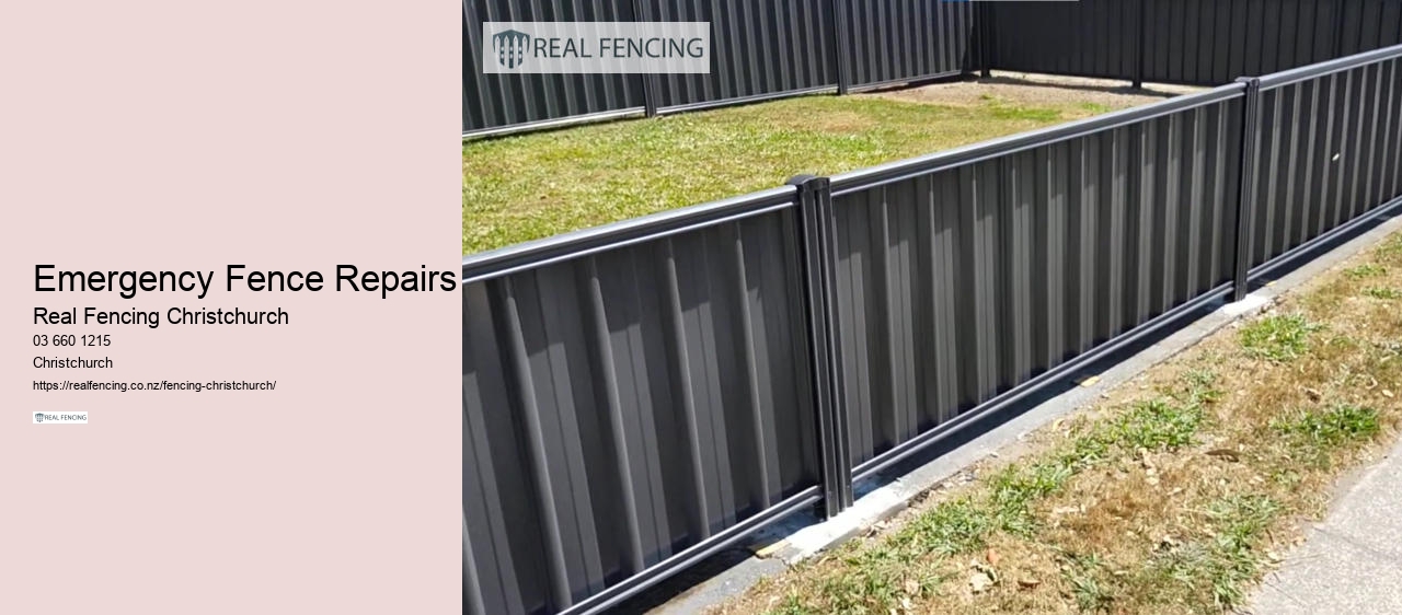 vinyl fence christchurch