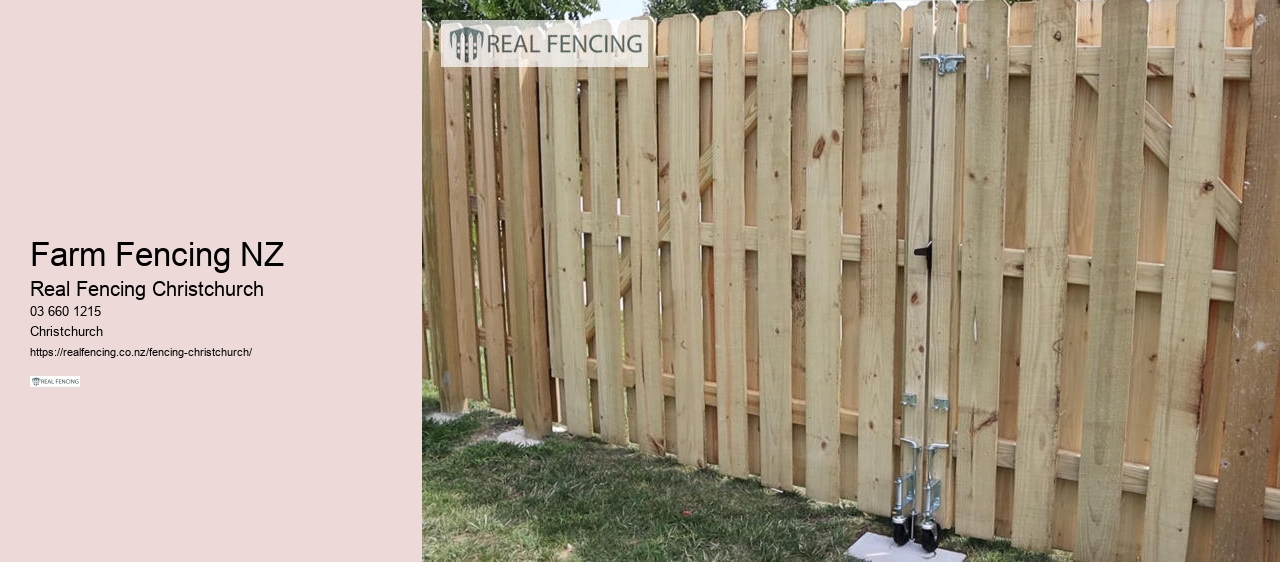 commercial fencing christchurch