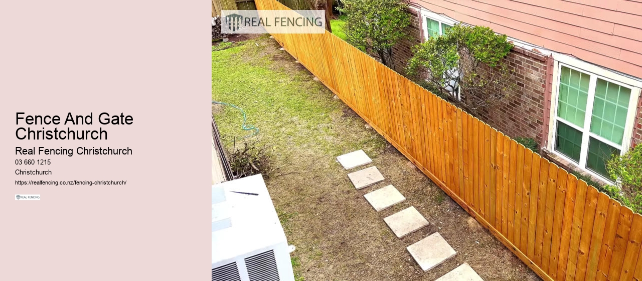 Fence And Gate Christchurch