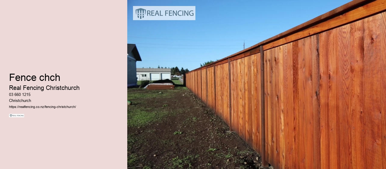 fence installers christchurch