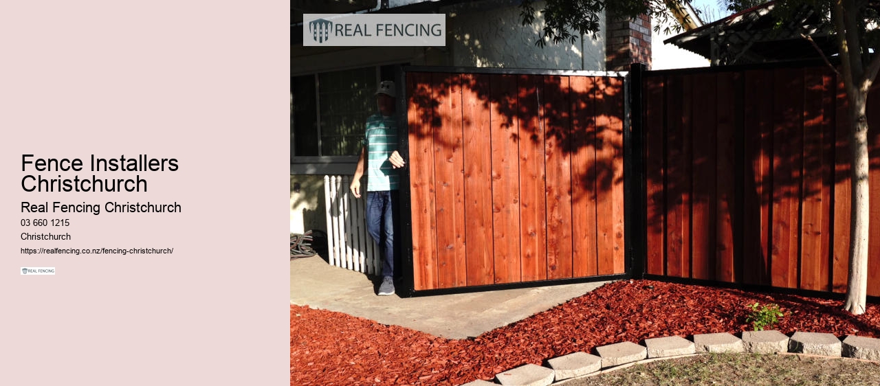 timber fence christchurch