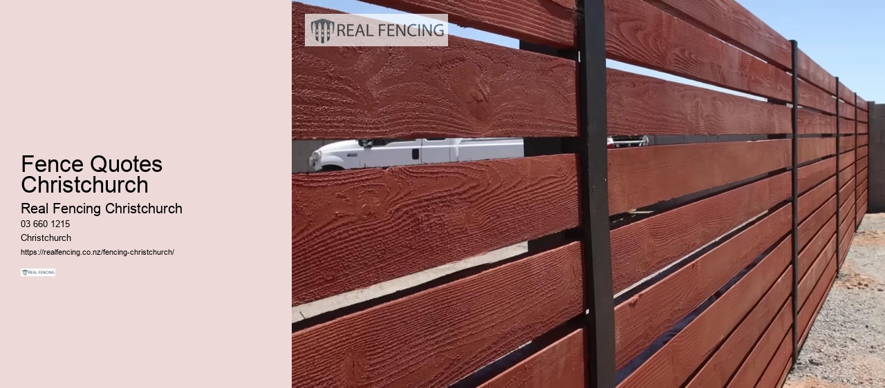 metal fencing christchurch