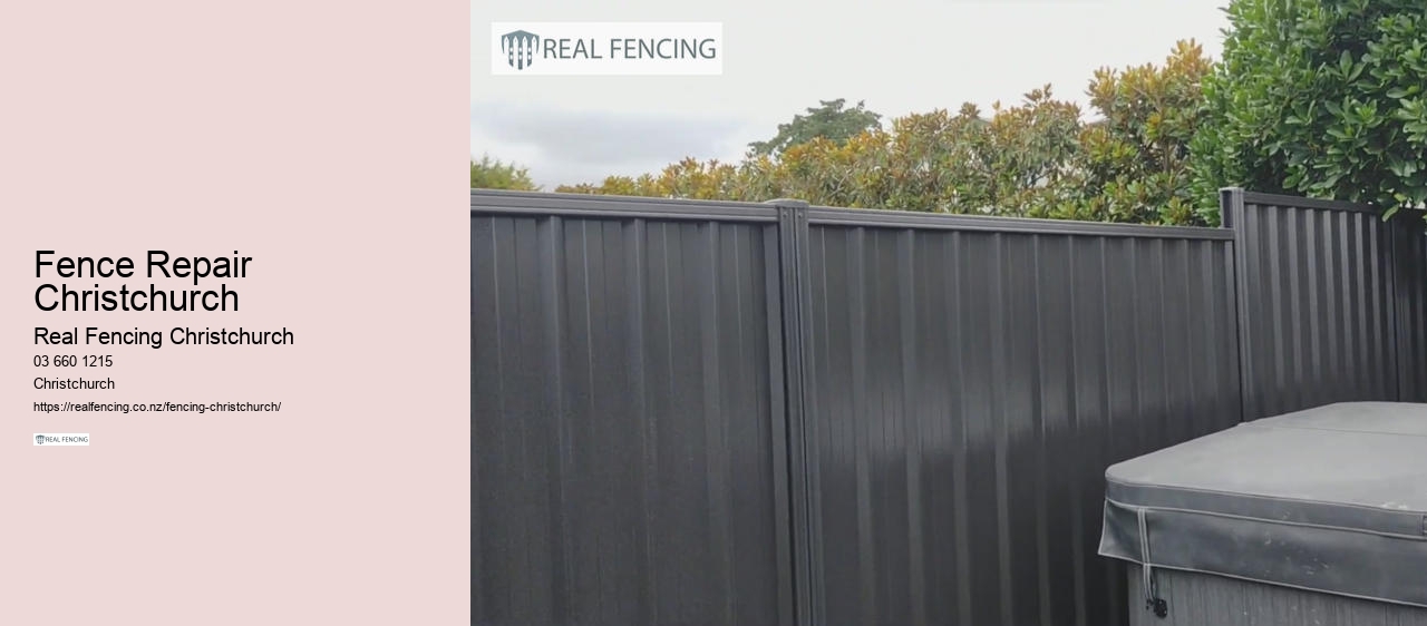 christchurch fence company