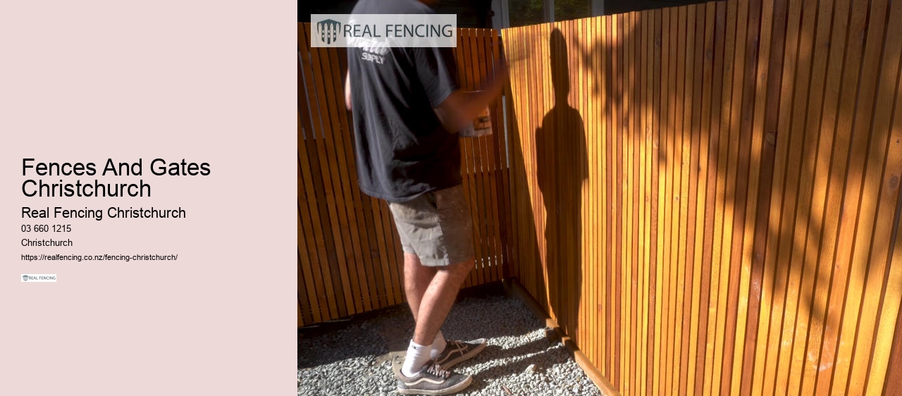 pvc fencing chch