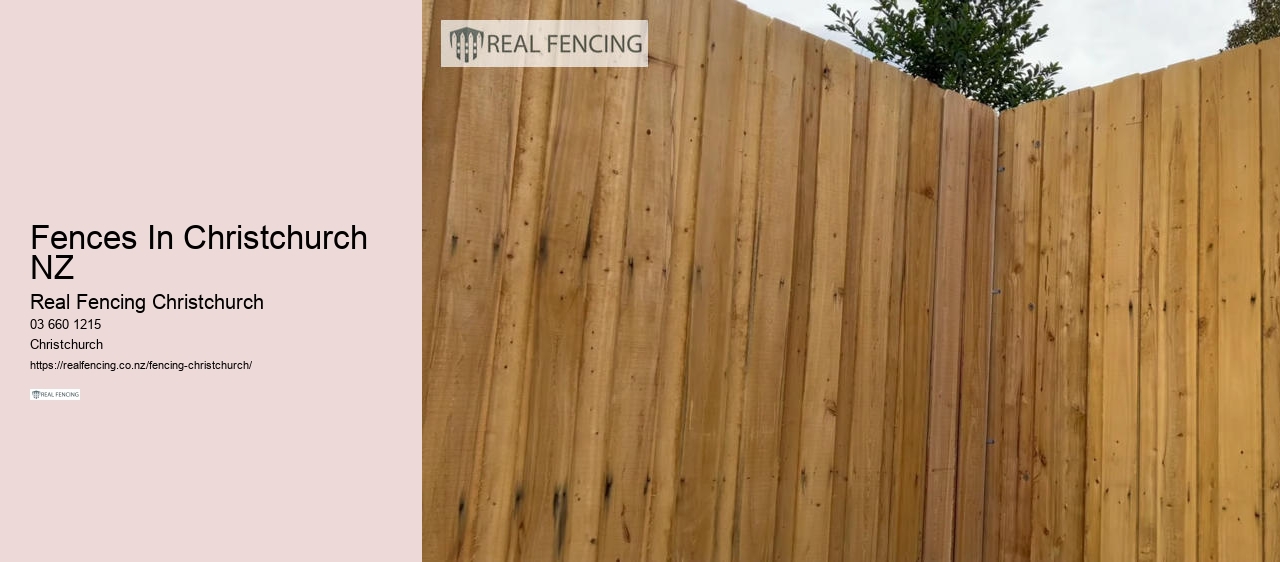 fence repairs christchurch nz