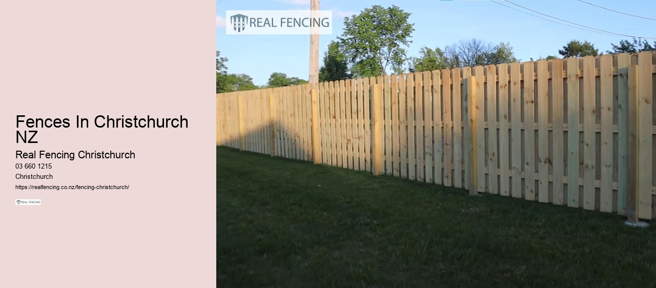 metal fencing chch