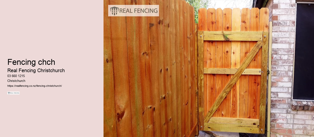 christchurch fence builders