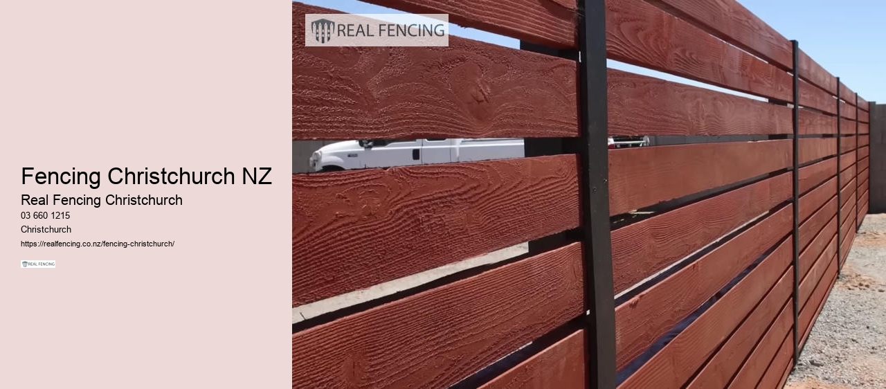 kwila timber fence christchurch