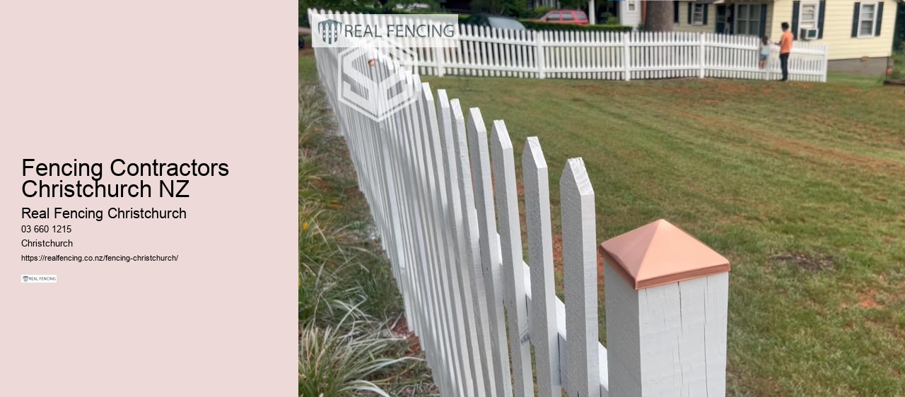 garden fence christchurch