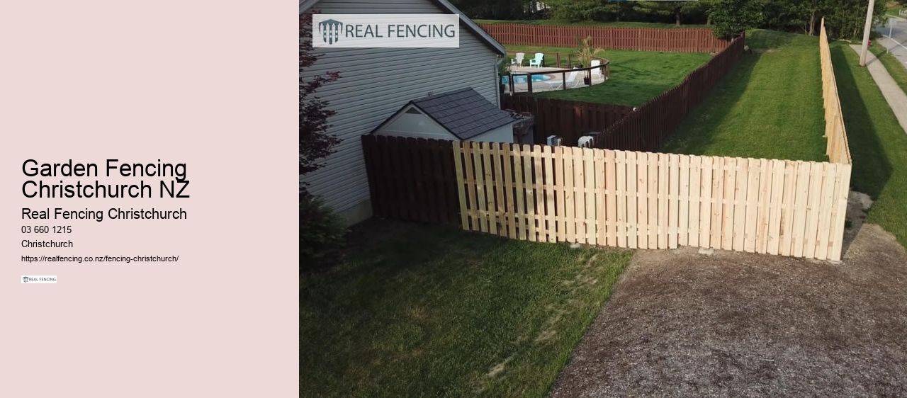 christchurch timber fencing