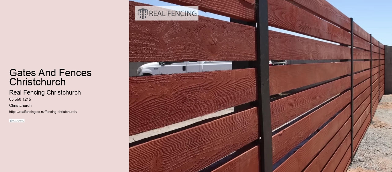 fencing chch