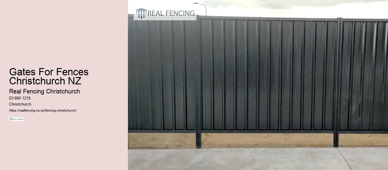 fence repairs christchurch nz