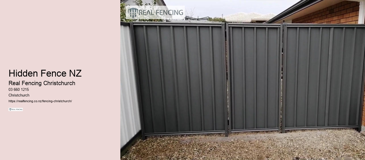 christchurch metal fencing