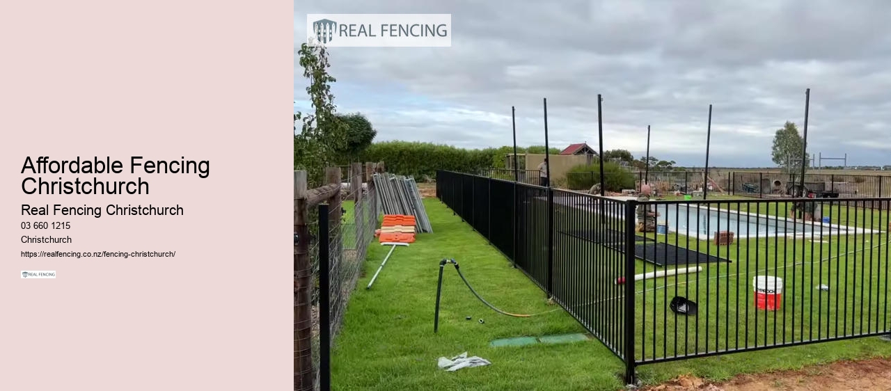 wood fencing christchurch nz