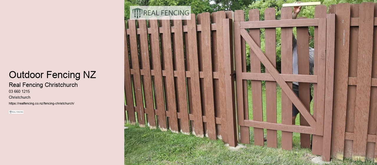 fencing timber christchurch