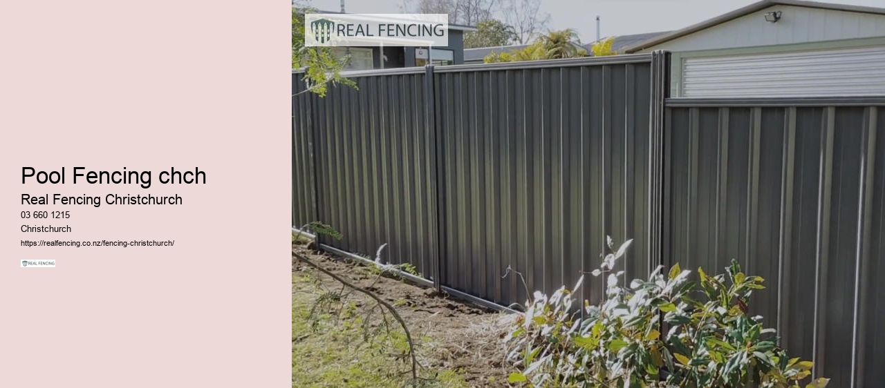 swimming pool fence nz