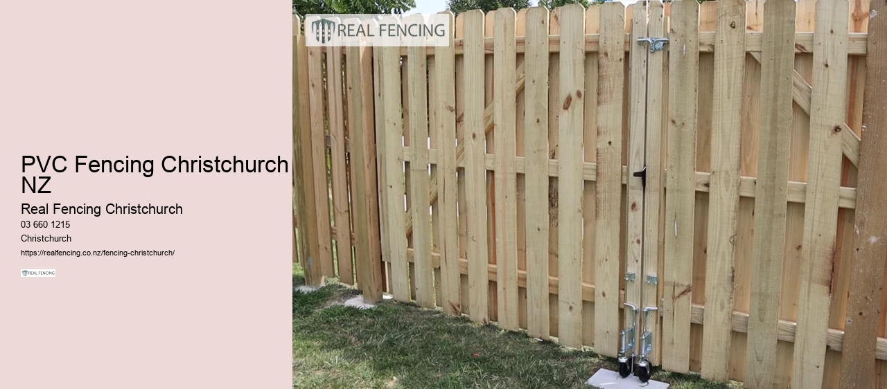 fencing contractors chch