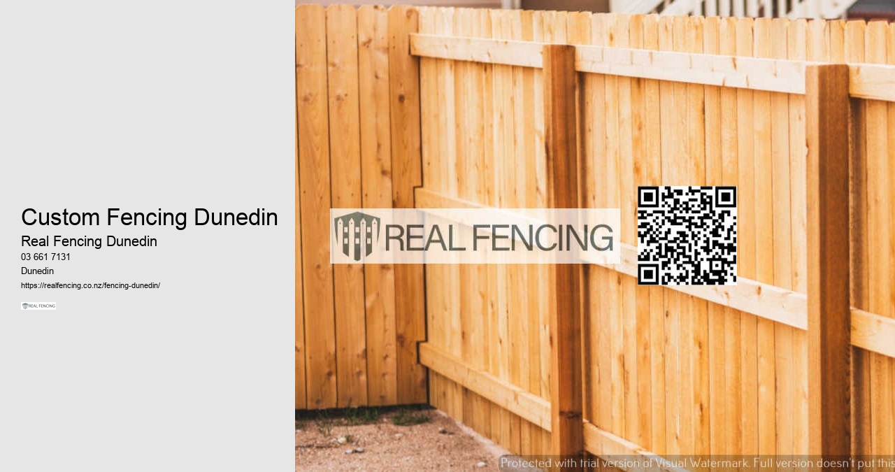 Custom Fencing Dunedin