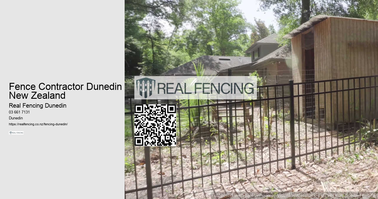 Garden Fencing Dunedin