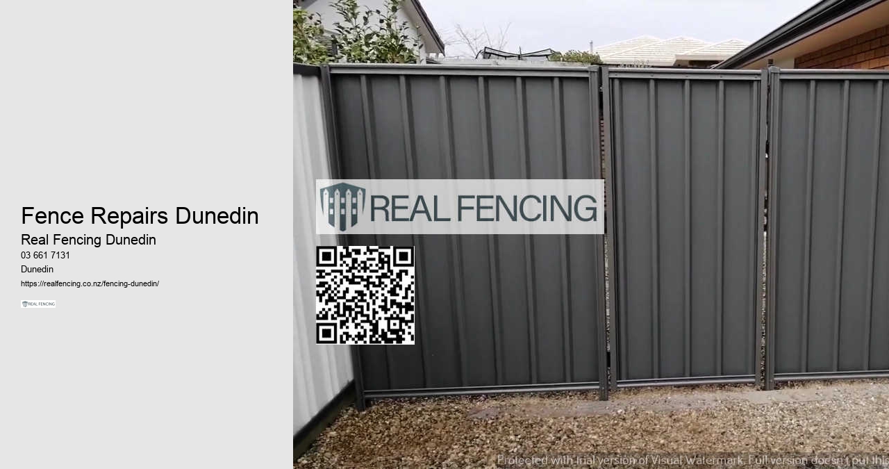 Privacy Fence Dunedin NZ