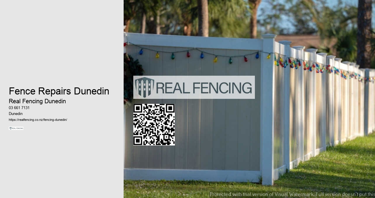 Fence Contractors Dunedin