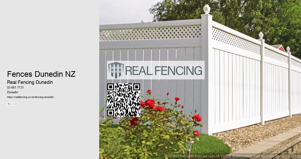 Landscaping Fence Dunedin