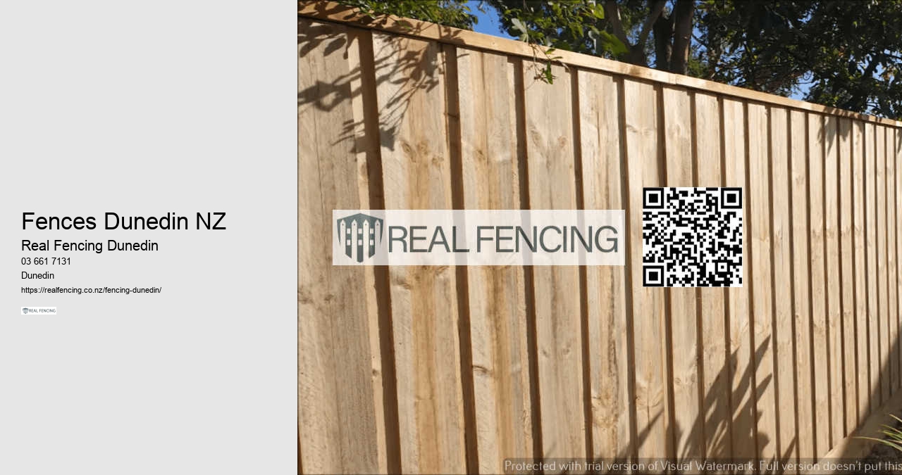 Fences Dunedin NZ