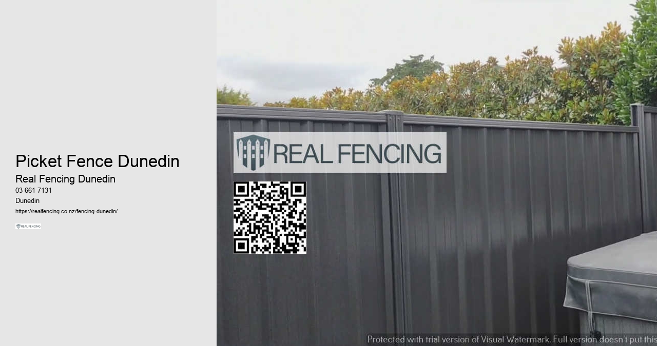 Retaining Wall Fencing Dunedin