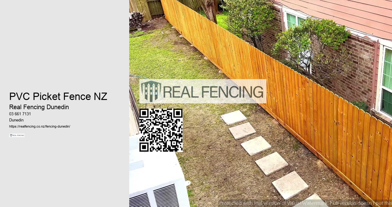Cedar Privacy Fencing Dunedin