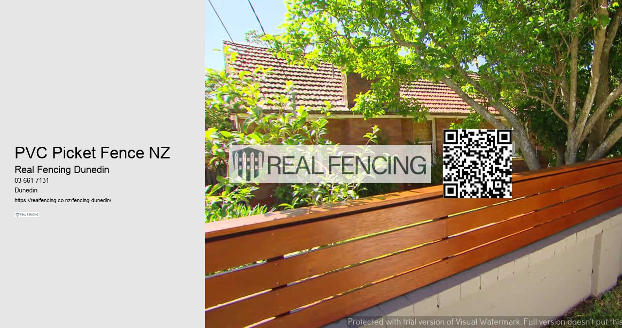 PVC Picket Fence NZ