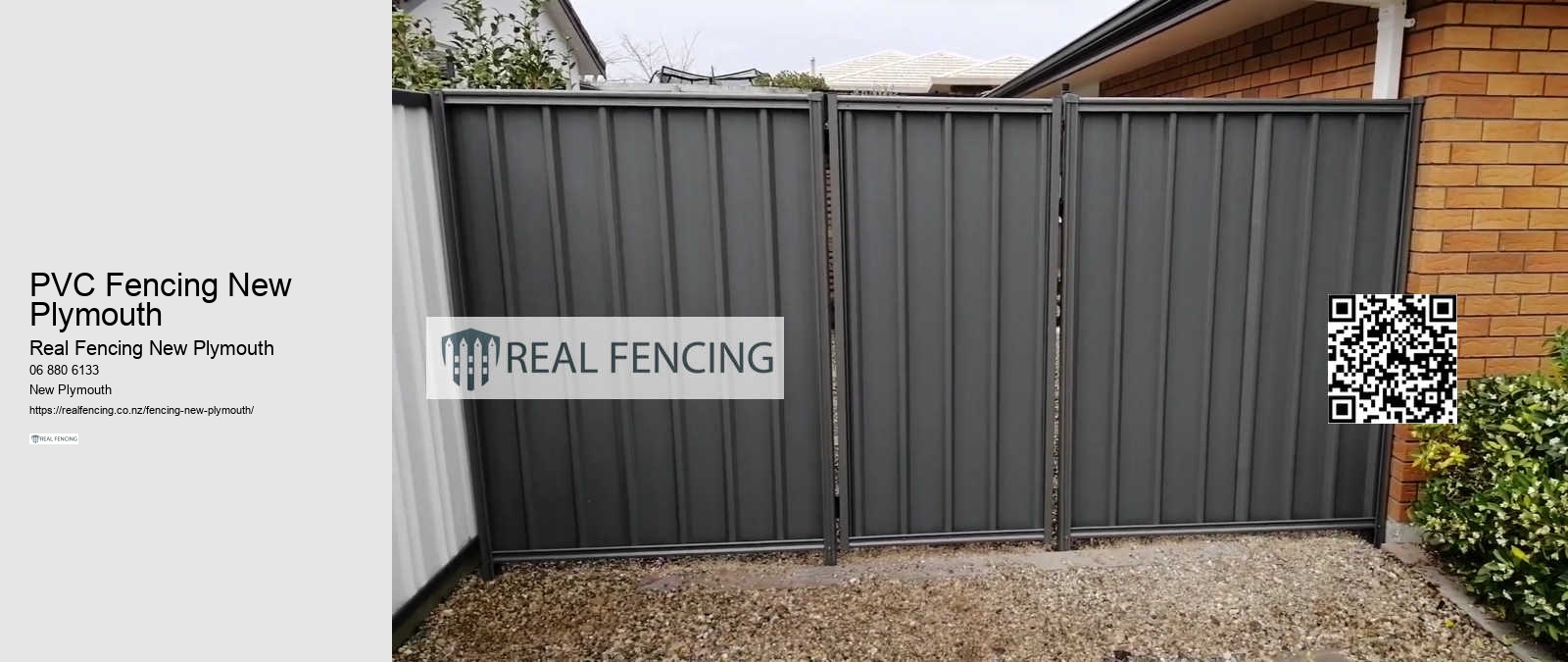 PVC Fencing New Plymouth