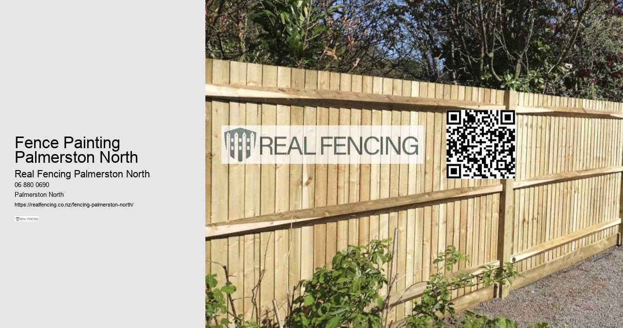 Fence Painting Palmerston North