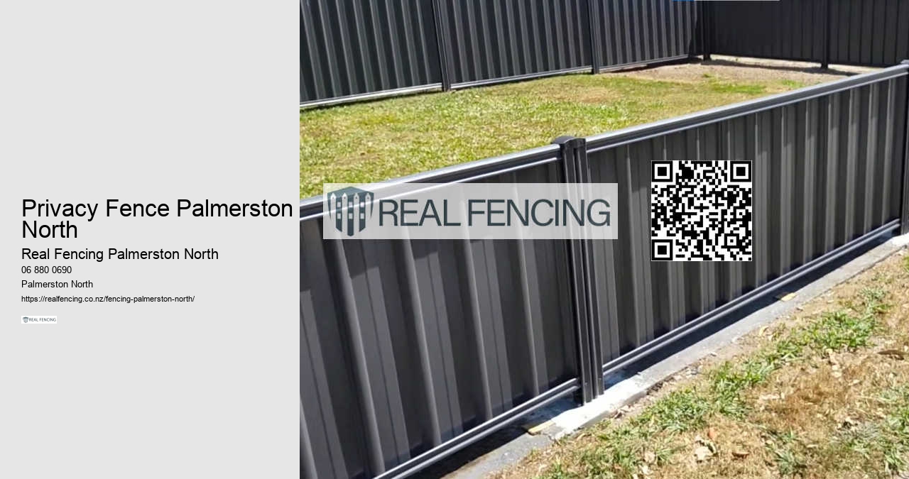 Privacy Fence Palmerston North