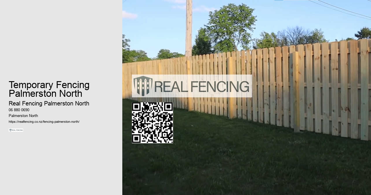 Wood Fence Palmerston North