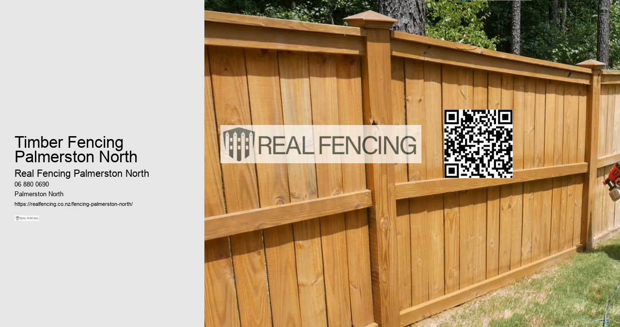 Timber Fencing Palmerston North