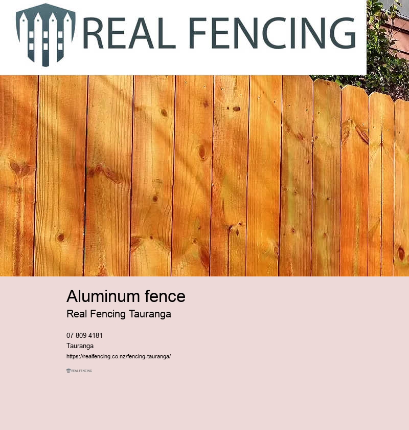 Types of timber fencing