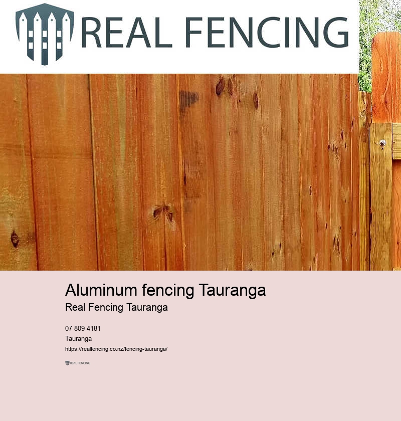 Fencing companies Tauranga