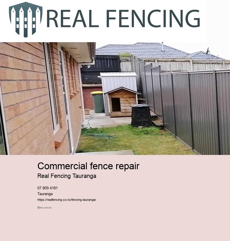 Tauranga fencing