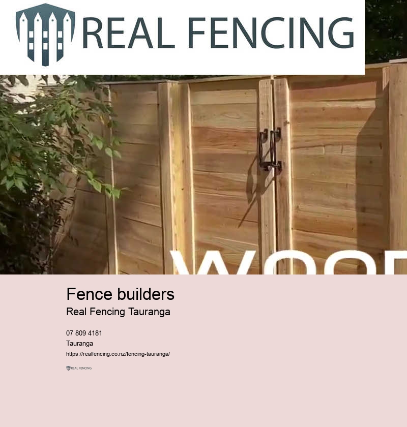 Fence builders