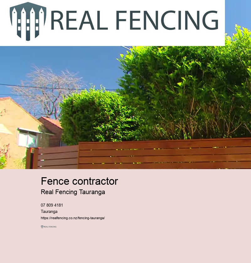 Timber fencing